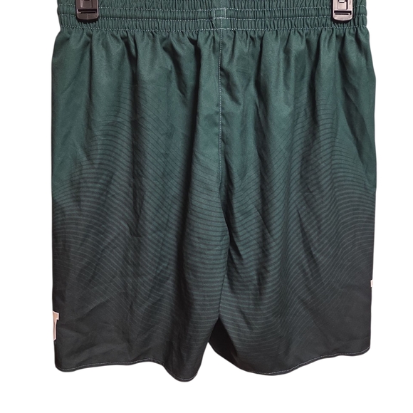 Nike Green Womens Baylors College Athletic Shorts - Picture 3 of 4